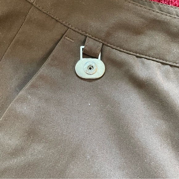 Lizgolf AUDRA GOLF SHORTS BROWN SIZE 8 - Picture 5 of 5